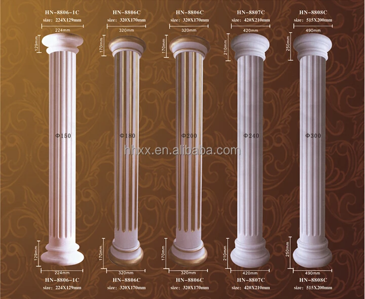 Roman Column Pillar Home Decoration Building Material 22 Jpg