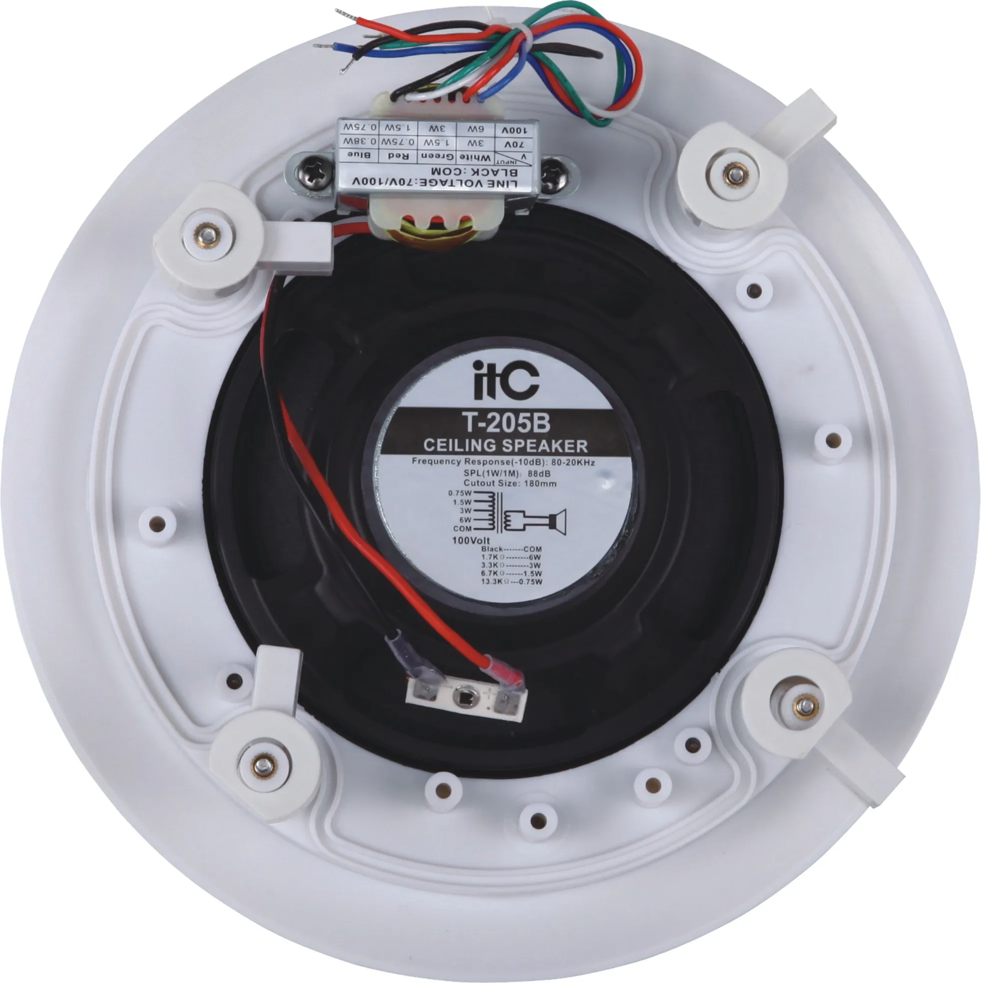 ITC Sound System InCeiling Speakers PA Ceiling Speaker, View ceiling