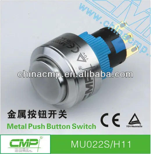 cmp22mm凸防水ムーシリーズステンレス鋼電気のスイッチプッシュボタン簡単にインストールでき-押しボタンスイッチ問屋・仕入れ・卸・卸売り