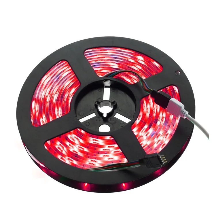 Led Strip Light 5M, DC12V 24WATT white/warm white/RGB/red/green/blue/yellow Led Strip Rope CE/ROHS