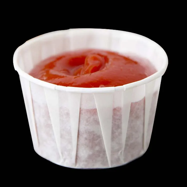 1oz Paper Ketchup Cups Mini Muffin Baking Portion Paper