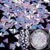 Nail Glitter Sequins Paillette Laser Triangle 3D Nail Art Decoration ND125