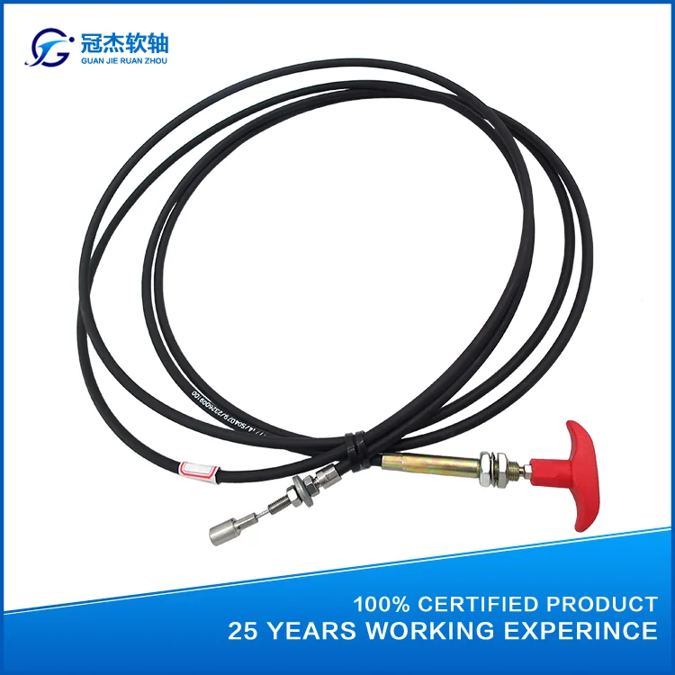 Universal Engine Stop Cable Automotive Mechanical Control Cable - Buy ...
