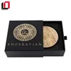 Get 100USD Coupon custom logo chipboard paper sliding drawer gift box for coasters