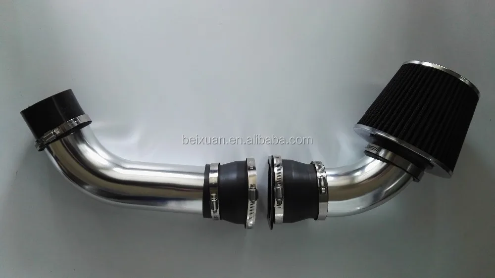 thumbnail image 2 of Blue 2-Piece Air Intake Kit & Filter For 2001-2003 Ford Ranger 4.0L V6 SOHC - Chrome Pipe 2 of 6
