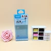 Customized logo electronic clear plastic box packaging pvc acetate box