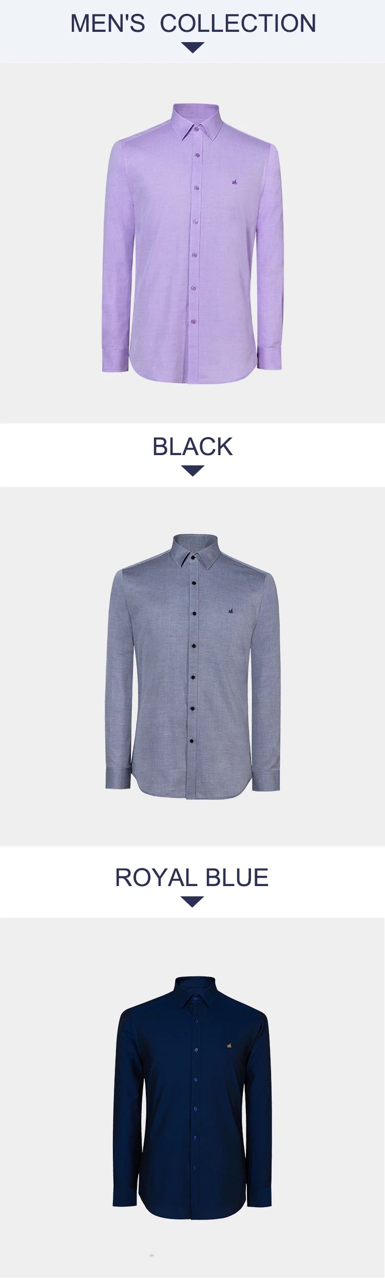 2020 Nuevo Diseño De Moda 100% Algodón Camisa Blanca Manga Compra Camisa blanca hombre algodón manga larga