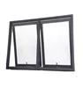 high quality security glass window aluminum windows tempered awning windows with metal mesh