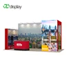 Used Dye Sublimation Fabric Shanghai Conference Trade Show Exhibition Booth Construction System Panel