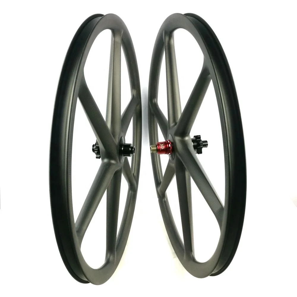 Synergy Ruote Mtb 26 Cuadro Carbono MTB Clincher Mtb Wheelset 27.5 Carbon 6 Spoke Wheel