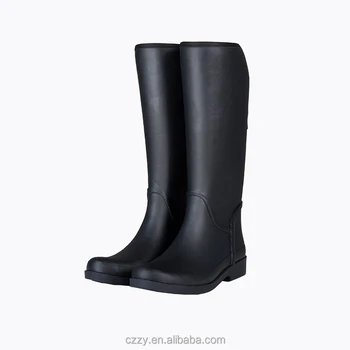 Long Waterproof Women Rubber Rain Boot 