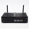 hystou Win10 Mini Ultra Low Power Smart Small X86 Fanless Pc Wholesale OEM Pentium 4405U Mini PC Fanless barebone system