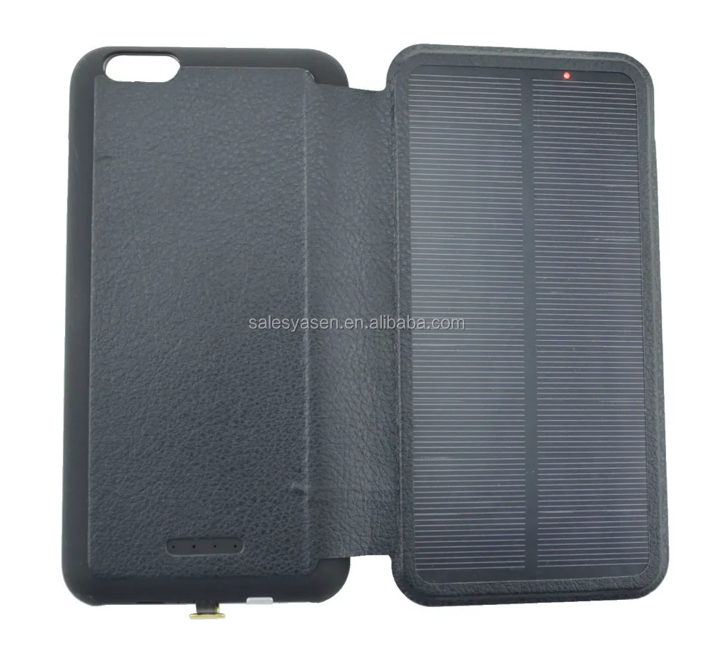 4200mAh Solar External Backup Battery Case,Portable solar Power Bank For iPhone 6 Plus,Solar Power Case for iphone 6 plus