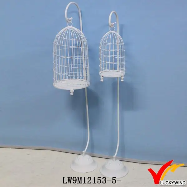 White Shabby Wire Cage Floor Metal Hanging Lantern Stand Buy Metal Hanging Lantern Stand Lantern Stand Floor Candle Lantern Product On Alibaba Com