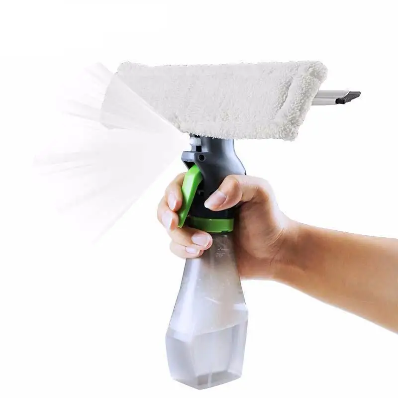 3 In 1 Handheld Glass Mop Window Spray Spray Pump Mop And Wiper Window