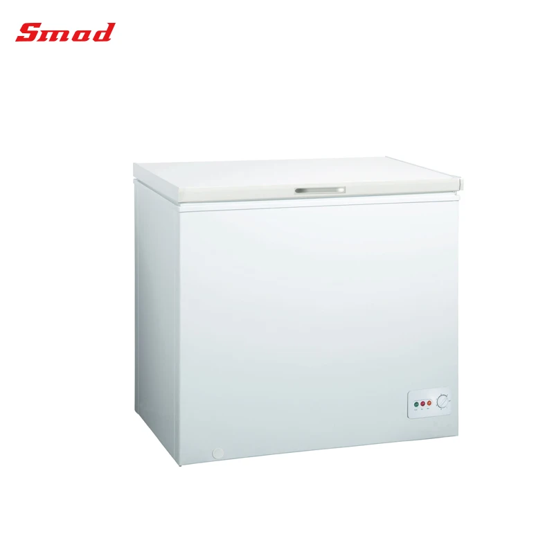 Hot Sale White Color Solid Door Deep Chest Freezer For Home