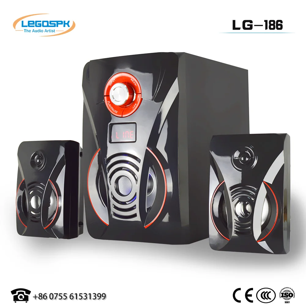 2019 Active Computer Speaker 2.1 Multimedia Speaker Super Bass Speaker Hot Sale In African