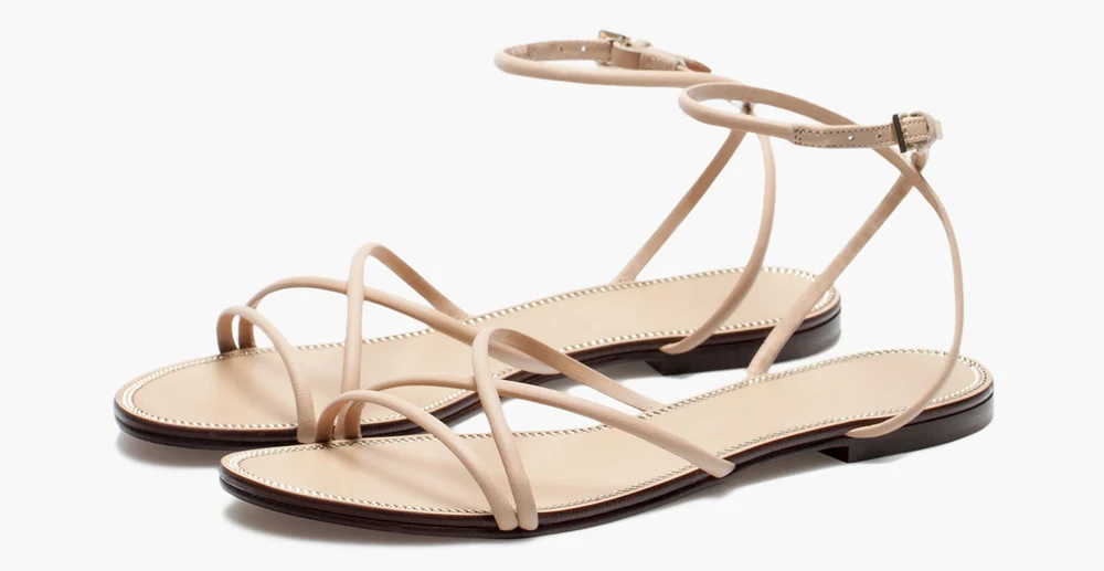 Diseño Francéssandaliasnuevo Sandalias De Planos Moda XZikwPTOu
