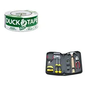 KITBOS92680DUC1118393 - Value Kit - Duck Utility Grade Tape (DUC1118393) and Stanley General Repair Tool Kit in Water-Resistant Black Zippered Case (BOS92680)