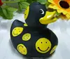 pop star mini plastic rubber duck keychain with logo for promotion