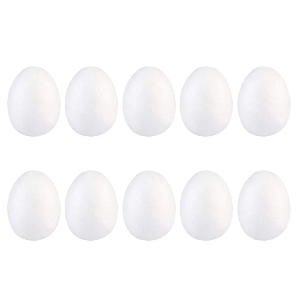 Wholesale 20cm Oval Shaped Styrofoam Foam Egg Craft Styrofoam Foam Egg