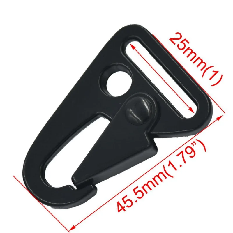 Metal Hk Snap Hook Enlarged Mouth Clips Hooks For Keychain Or Backpack