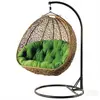 Classic style adjustable garden plastic swing seat with safty belt for executive