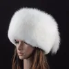 Mongolian Princess Style Natural Fox Fur hat princess hat