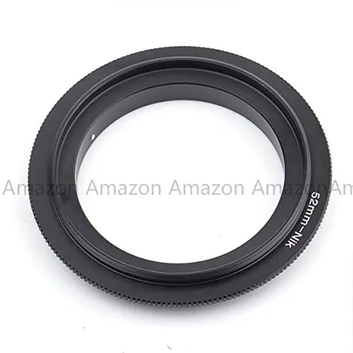 52mm Macro Lens Reverse Adapter Ring for Nikon AI AF Mount D3 D5100