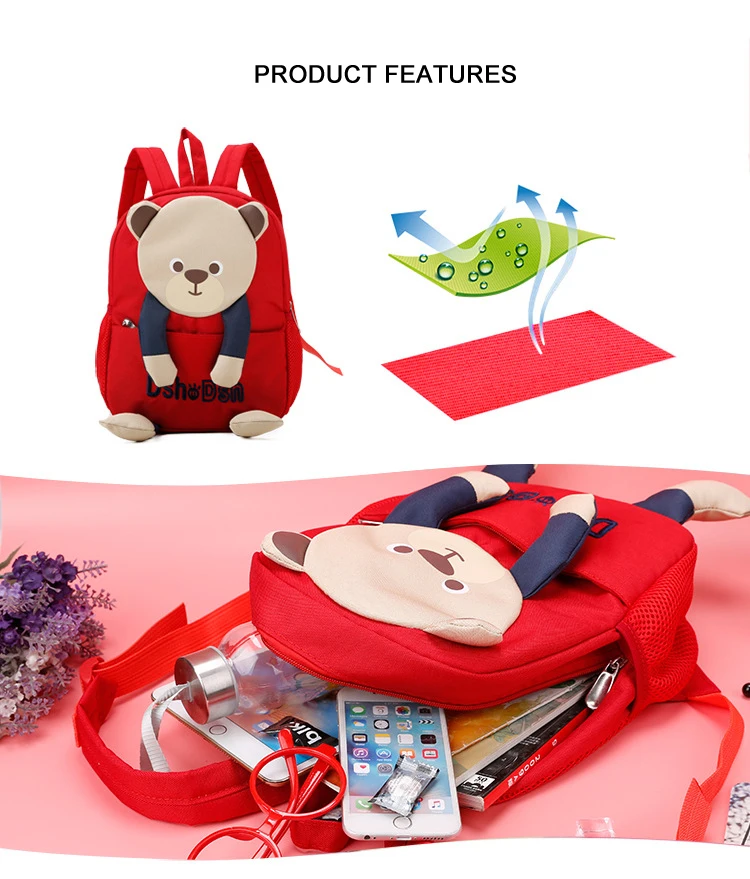 Children Kindergarten Shoulder Bag Cartoon Cute Small Backpack
