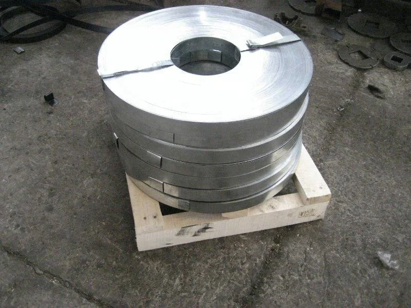 High Quality hoop iron packing strip grade q195 galvanized steel strapping