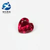 Factory Polished Ruby Gemstone Heart / Ruby