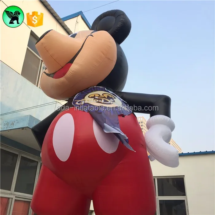 Lovely 6m Giant Inflatable Mickey Mouse Customized Inflatable Minnie