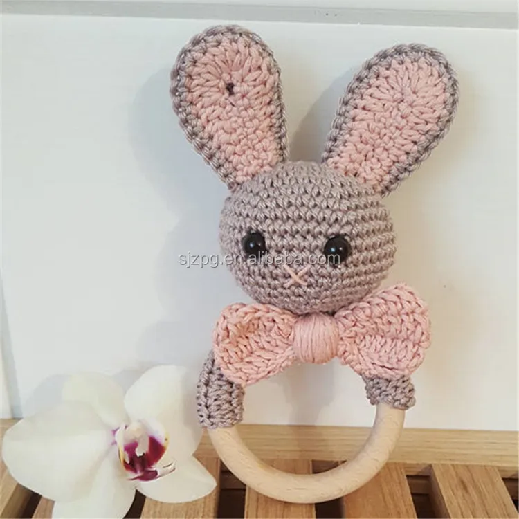 crochet baby rattle