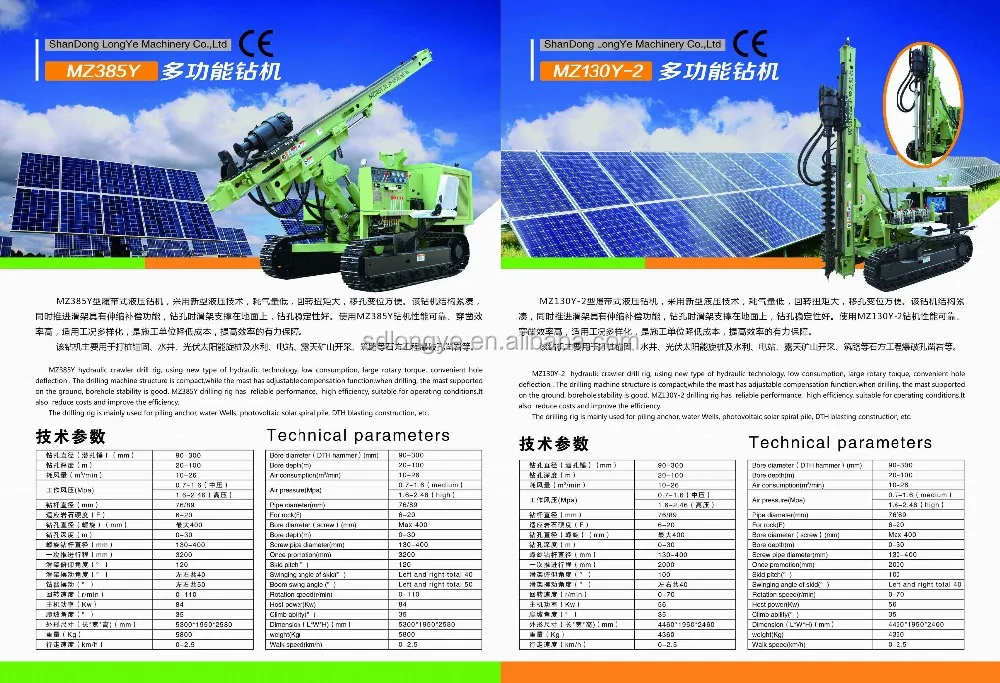 Mini Micro Pile Drilling Machine ! Ground Screw Drilling Machine Mz130y