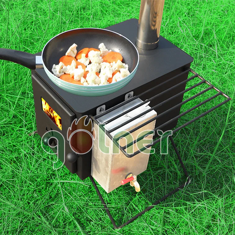 Appareil de cuisine  Portable Camping  Po le  Bois camping  