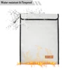 Fireproof bags for documents 15*11 OEM size color logo