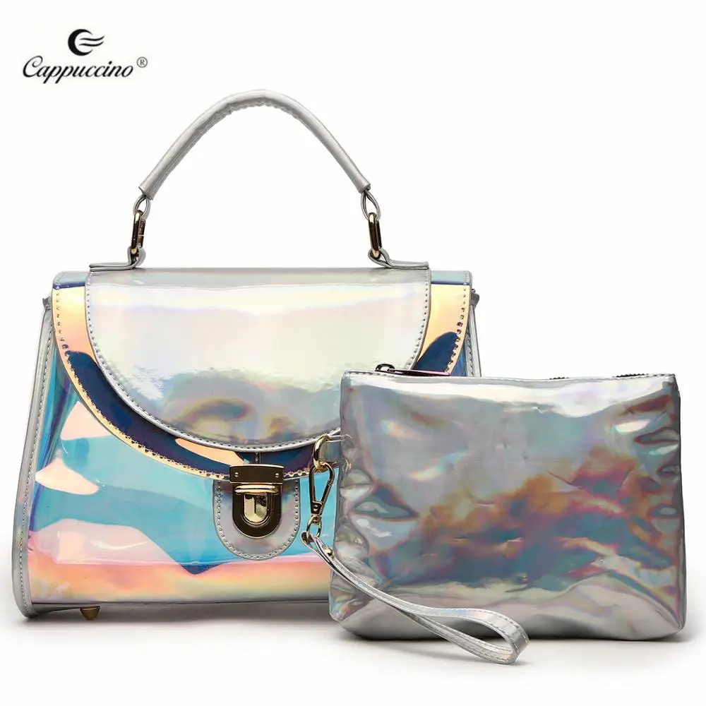 2019 Cappuccino Commercio All'ingrosso Di Marca Ologramma Shoulder Bag Tote Faux Borsa In Pelle 2 in 1 Satchel Bag Buy 2 in 1 Borsa Borsa,Sacchetto 2019 Cappuccino Commercio All'ingrosso Di Marca Ologramma Shoulder Bag Tote Faux Borsa In Pelle 2 in 1 Satchel Bag Buy 2 in 1 Borsa Borsa,Sacchetto