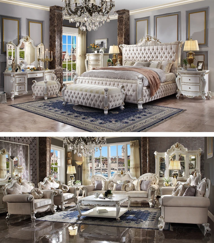 2019 Longhao Princess Style Solid Teak Wood Bedroom Furniture Set Buy Bedroom Furniture Set Luxury Classic European Royal Design Fabric Sofa Set Product On Alibaba Com