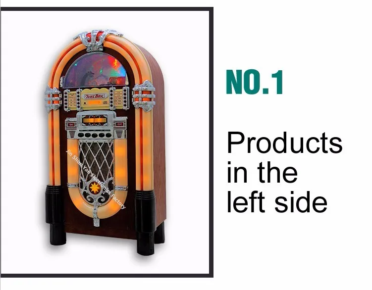 Led Light Jukebox Cd Player Stereo Usb/sd Mp3 Player Function Buy Cd