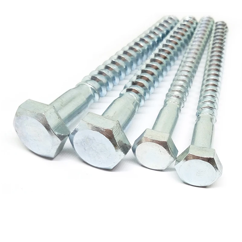 
slotted, phillips CSK hesd lag wood screws 