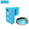 Degaulle High Filtration Rate Swimming Pool Equipment Integrative Wall-mounted Pool Filters Compact Pool Filter With Water Pump