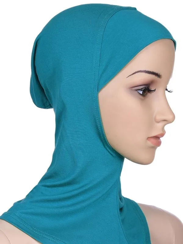 Muslim Classic Inner Hijab Islamic Modal Under Scarf Plain Pure Color