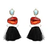 New Fringed Statement Earrings Wedding Tassel Multicolored Hot Fashion Drop Dangle Earrings