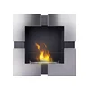 Factory price affordable alcohol wall mounted bio ethanol fireplace(FP-101W)