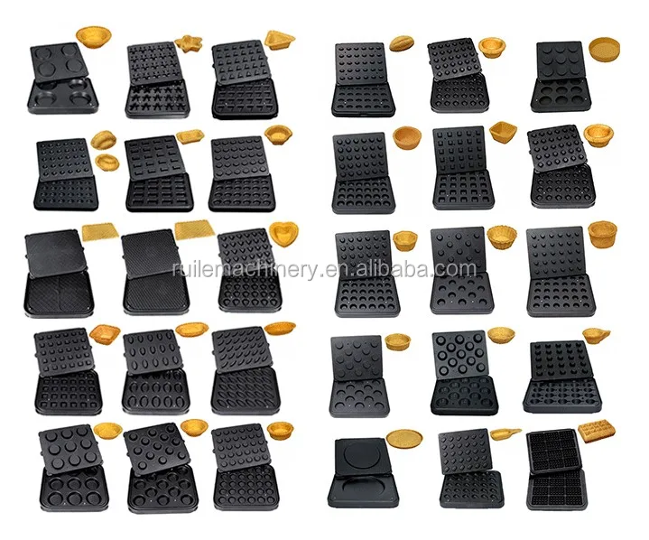 Commerical LED Egg Tart Making Machine With 40 Different Shape Mould