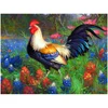 Animals Chickens in garden series Canvas Painting Wall Decoration Modern Art 2.5mm square beads 5D DIY Diamond painting
