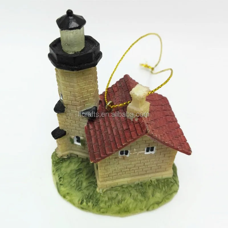 Famous Decorative Polyresin Landmark Lighthouse Models For Tourist