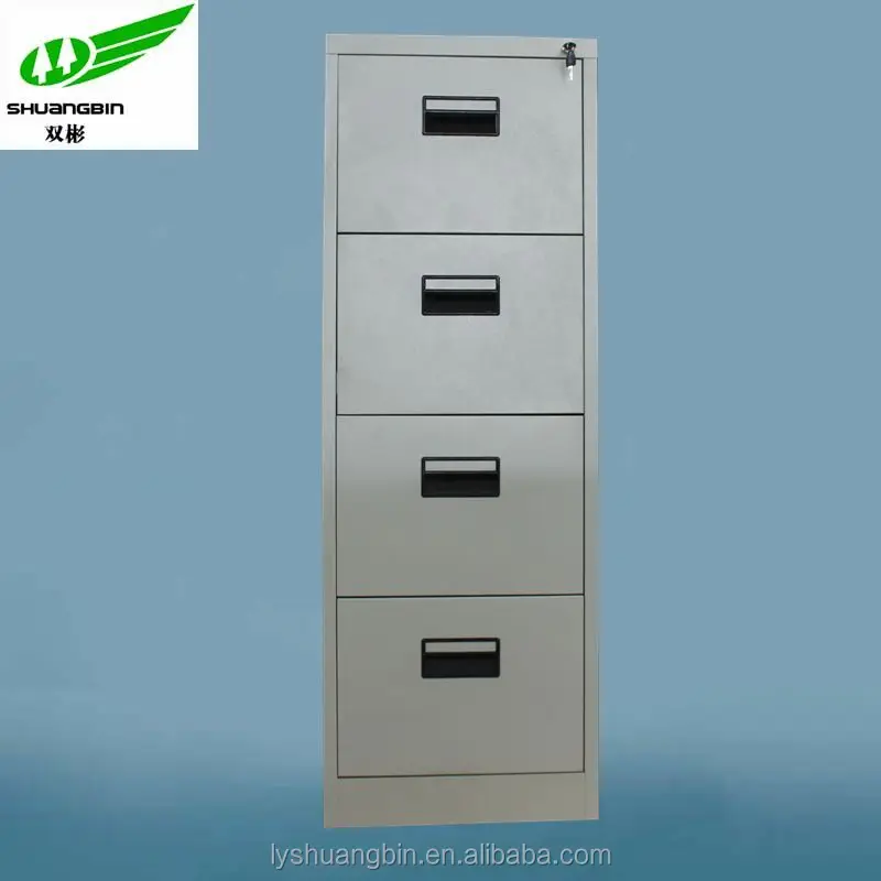 Hot Sale Knock Dowm Structure Steel 4 Drawer Office Storage Card Box File Cabinet With Plastic Handle Buy Four Drawer Lateral Steel Filing Cabinets Small Cabinet With Drawers Godrej 4 Drawer Steel Filing