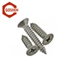 Cross recessed countersunk head tapping screws din 7982